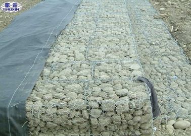 دیوار نگهدارنده سنگ گابون برای کنترل سیلاب رودخانه گواهینامه COC