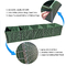 مل 10 موانع دفاعی فولاد ژئوتکستیل رنگ سبز پوشش داده شده در خاک قرار داده شده