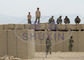 دیوار شنی سنگر جوش داده شده دیوار دفاعی میدان تیراندازی Iso Eu Ce