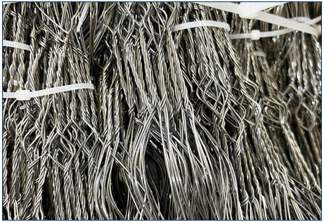 مانع سیم کم دید MZP با دید کم 0.5-0.9 میلی‌متری، توری دفاعی تانک 3