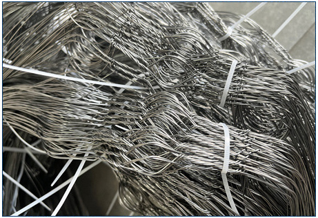 مانع سیم کم دید MZP با دید کم 0.5-0.9 میلی‌متری، توری دفاعی تانک 4