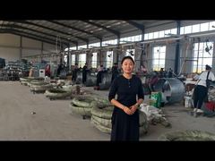 سیم خاردار تیغی استیل ضد زنگ با قطر 500 میلی‌متر، 50 متر در هر رول