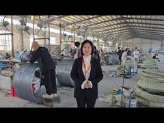 سیم خاردار تیغی فولادی / سیم امنیتی تیغه ای کنسرتینا برای محافظت از اوکراین