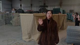 دیوار دفاعی دژ دفاعی سنگر شن امنیتی کیسه های شن دیوار برای سنگر سنگر