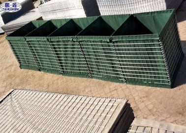 موانع نظامی گالوانیزه دیوارهای محافظ مورد استفاده در ساخت قطعات پارچه ژئوتکستایل