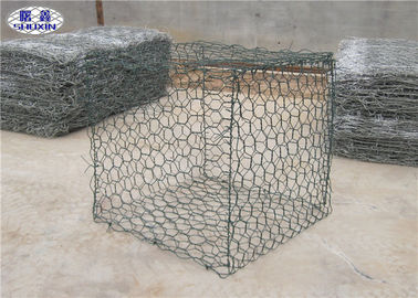 قفس گابون دیواری پوشش داده شده / قفس گابون راک شش ضلعی