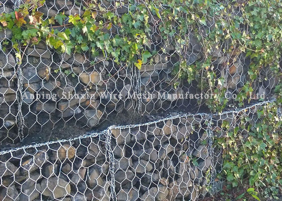 قفس دیواری گابیون انعطاف پذیر River Rock 4mm Wire