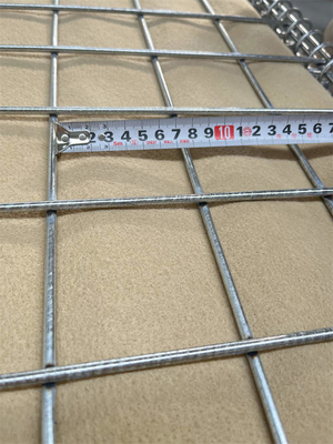 ارتش 4-6mm اندازه سفارشی گالوانیزه موانع دفاعی گالفان پارچه ژئوتکستیل برای ضد سیل