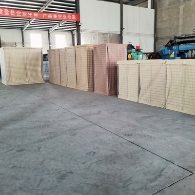 حفاظت از امنیت موانع دفاعی 4mm-5mm قطر سیم 3x3 Inch Mesh اندازه