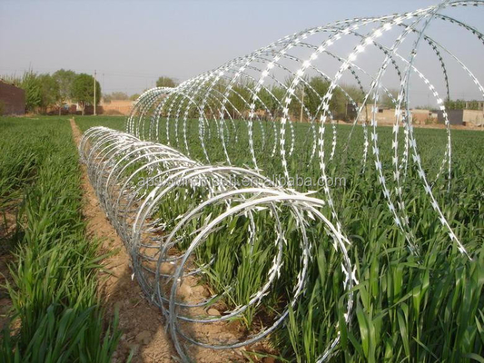 املاک خود را با چاقو محافظت کنید سیم خاردار