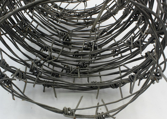 مقاومت در برابر زنگ 1.8mm دو رشته روال سیم خاردار سنتی