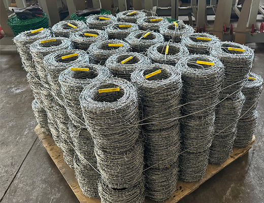 سیم خاردار حفاظتی با پوشش آهن PVC برای افزایش امنیت