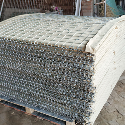 5 میلی متری دنده گالفانیز شده جوش داده شده Hesco Bastion موانع دفاعی دیوار انفجار