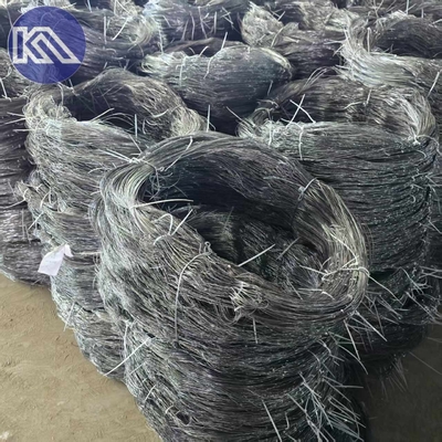 اوکراین 10*10*1.1-1.4m شبکه سیم نامرئی با 0.5 -0.9mm سیم فولادی برای سیم کم قابل مشاهده Putanka MZP Anti Tank Barrier Fence
