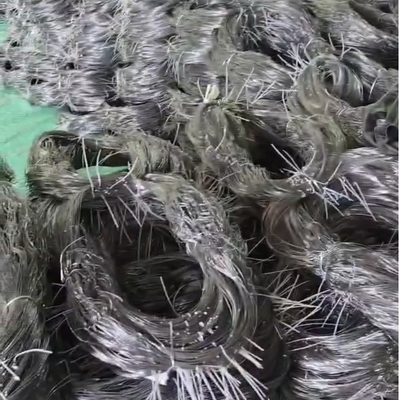 #70 Steel Wire 0.5mm -0.9mm MZP Type Putanka Mesh Barrier For Ukraine Military Low Visibility Wire Barrier