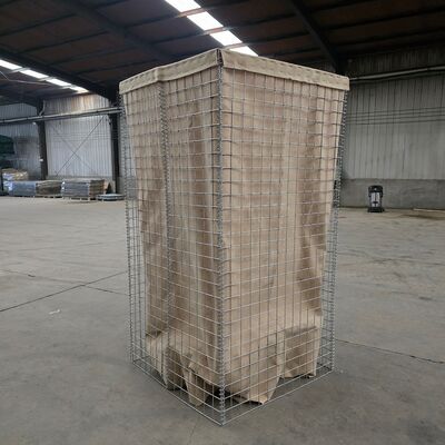 Military Barrier Zinc Aluminum Coated Modular Defensive Barriers for Border Points and Sensitive Military Installations