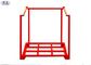 قفسه های قابل انعطاف فولاد قابل حمل تایر قفسه ذخیره سازی قرمز قابل حمل سنگین