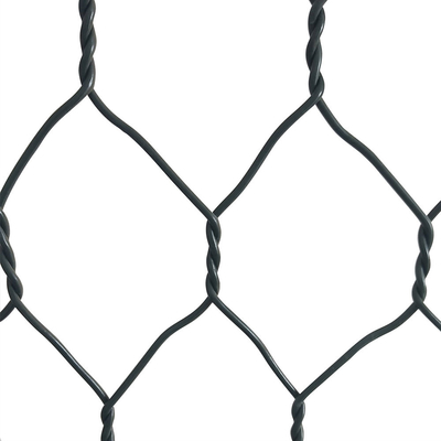 جعبه گابیون مش سیم شش ضلعی 2x1x1 M جلوگیری از هدر رفتن آب و خاک