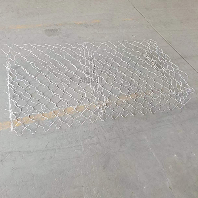 دیوار حائل سبد گابیون با روکش گالفان 8x10cm قفس سنگ سوراخ مشبک
