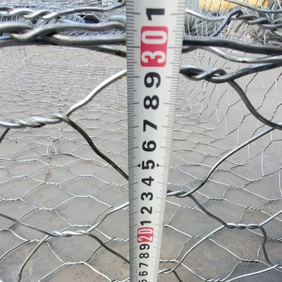 2x1x1m سبد سنگ گابيون 8*10 سانتي متري سوراخ