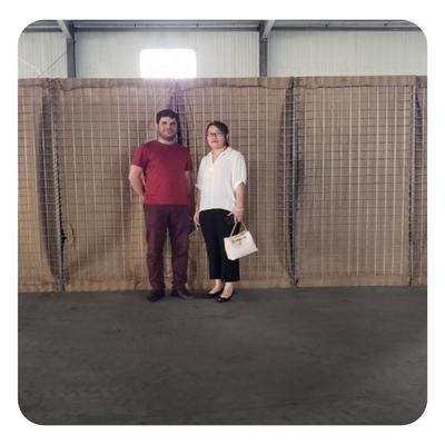 کنترل سیلاب Mil 4 مانع دفاعی گواهینامه CE ISO