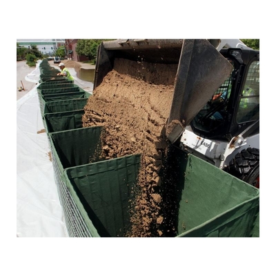 ارتش 4-6mm اندازه سفارشی گالوانیزه موانع دفاعی گالفان پارچه ژئوتکستیل برای ضد سیل