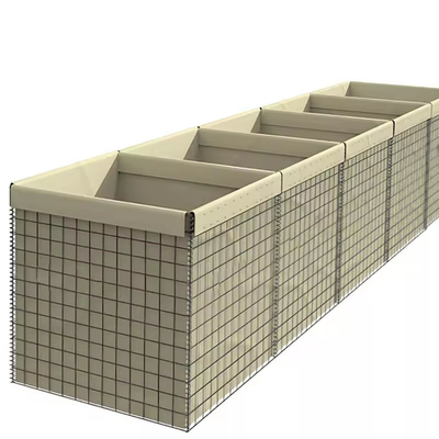 20 سلول ديوار محافظي Hesco سيم ارتش کشش 500-800mpa