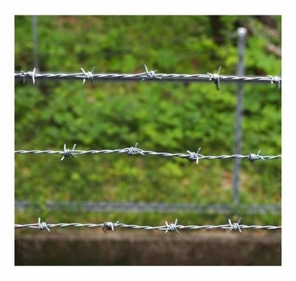 سیم خاردار مارپیچی دفاعی سیم خاردار گالوانیزه نصب حصار امنیتی