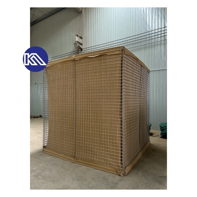 سطح گالوانیزه شده گرم 200g / m2 حصار مانع دیوار مانع دفاعی برای حفاظت