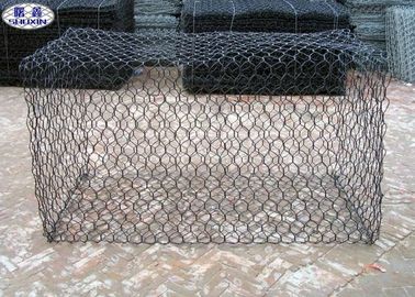 آسان مونتاژ دوامدار ششم گوشه ای سیم میش Gabions سبد با سنگ پر کردن نمونه های رایگان در دسترس