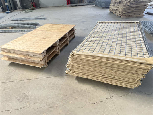 گالوانیزه فولاد محافظ مانع دیوار 4mm سیم میش