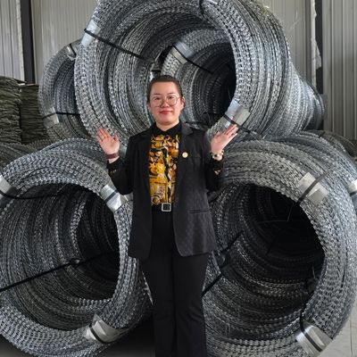 Egoza Concertina Razor Razor Wire Wire حصار نهایی دفاعی پیرامونی