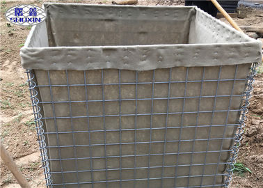 SX9 Sand Fileld HESCO موانع دفاعی / موانع گابون مواجهه گئوئوتیکستیک
