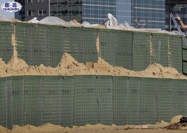 شن و ماسه پر شده از شن و ماسه مسدود جعبه Gabion برای سد سد