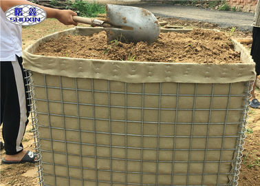 SX 11 جابجایی Gabion Barrier Wall Morden مجهز به امنیت SASO صدور گواهینامه