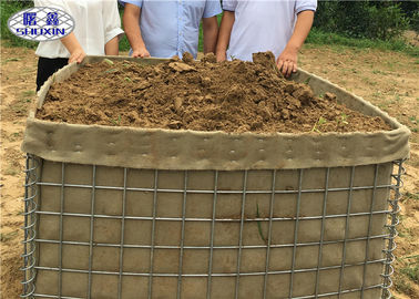 گالوانیزه جوش داده شده HESCO Barriers SMIL 19 Zinc - Finishing آلومینیوم پوشش داده شده