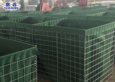 SX دیوار شن و ماسه سد نظامی برای توقف نصب فاضلاب