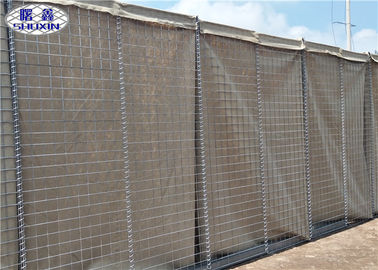 شن و ماسه ریخته گری ماسه شن و ماسه / جوش داده شده مش سیم Gabion مخروط دفاعی
