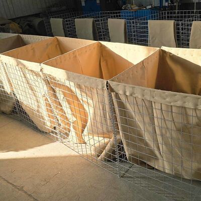 Heavy Duty Mil 6 Defensive Barriers کیف دفاعی Gabion Bastions Hesco Barrier قیمت