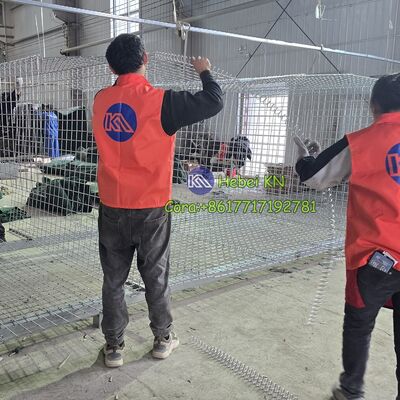 KN جعبه گابيون جوش شده گالوانيزه شده گرم با قيمت رقابتی هيسکو