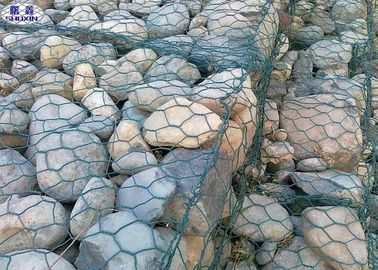 سبد گابیون سنگی 2 X 1 X 1 با روکش PVC قابلیت ضد آبشستگی