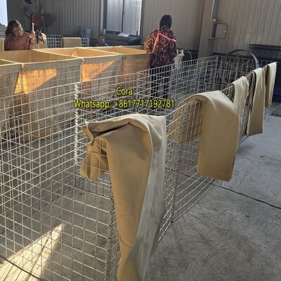 حصار دفاعی سنگین MIL1 به ارتفاع ۱.۳۷ متر مورد استفاده در درگیری روسیه و اوکراین