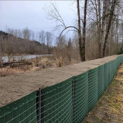 حصار دفاعی نظامی MIL7 گالوانیزه گرم 5 میلی‌متری