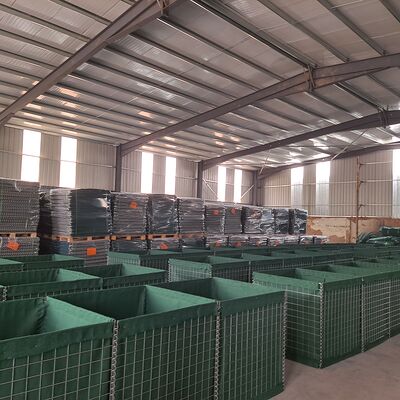 قیمت ارزان امنیت موانع دفاعی شن و ماسه سیل دیوار خاکستری برای باشگاه ایالات متحده