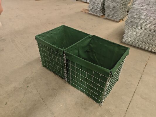 دیوار دفاعی مانع نظامی پر از شن و ماسه دیوار دفاعی درجه امنیتی ارتش