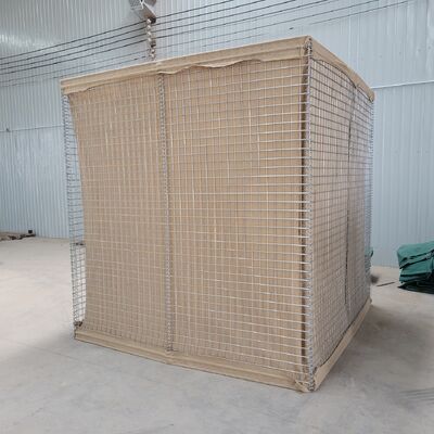 حصار دفاعی گالوانیزه آهنی جوش داده شده ضد خوردگی، دیوار ماسه ای سنگین، جان پناه، حصار ML، تاکتیکی ضد انفجار