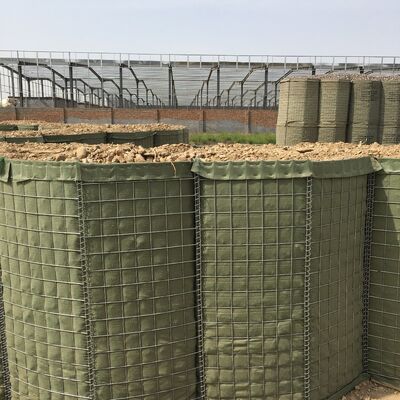 حصار محافظ فیزیکی فولاد گالوانیزه برای امنیت طولانی مدت و راه حل های کنترل مرزی موثر طراحی شده است
