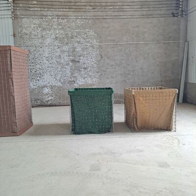 کیسه های شن بزرگ با استحکام بالا، جان پناه دفاعی، دیوار حائل، مانع دفاعی، حصار برای فروش