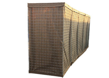 عراق دفاع نظامی دفاع از شن و ماسه T دیوار دفاعی گابین Bastion 3،0-5،0 میلی متر سیم سنج
