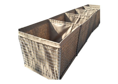 Mil 1 Mil 5 Mil 10 گالوانیزه جوش داده شده Hesco دفاع دیوار برای حفاظت